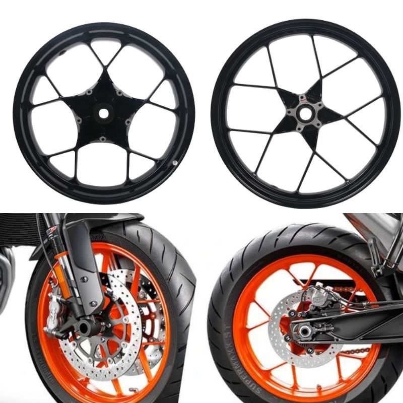 Suitable for Ktm790Duke/890Duke Original Wheel Hub Front and Rear Wheel Ckd Aluminum Alloy Steel Rim Aluminum Wheel