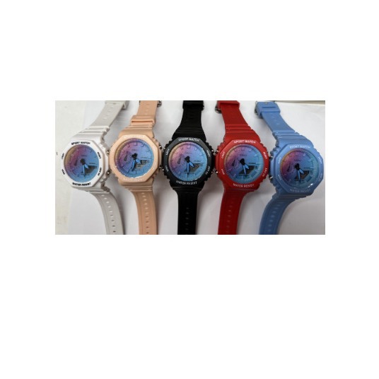 New Fashion, Multifunctional, Men and Women, Old and Young, Digital, Quartz, Needle Movement, Sports Watch