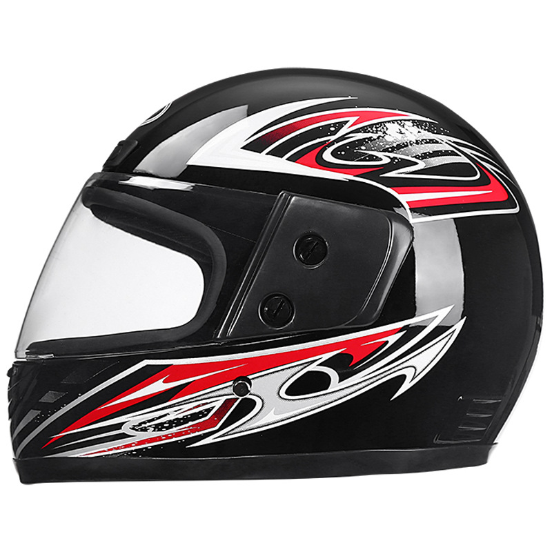 Motorcycle Helmet Electric Car Helmet Riding Safety Helmet Unisex Full Helmet 105