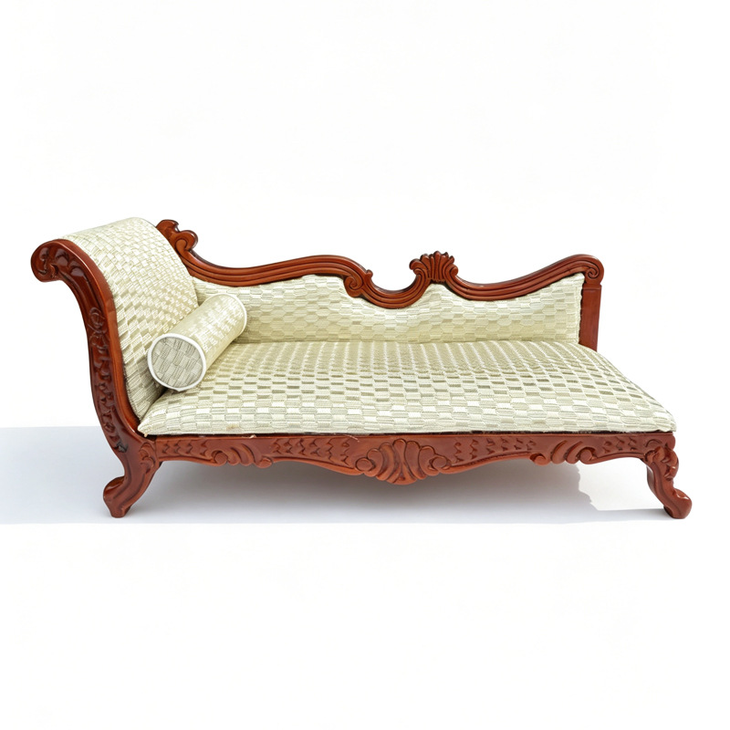 1:12 dollhouse mini model scene miniature furniture crafts ornaments carved sofa chair beauty couch miniature