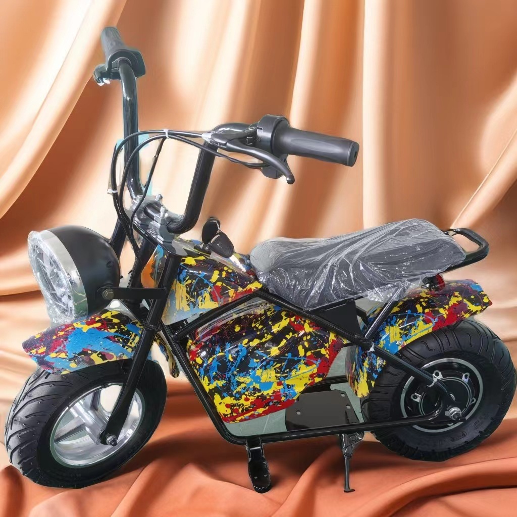 Export Small Harley-Style Children's 36V Electric Off-Road Mini Motorcycle Limited Edition Electric Vehicle Four-Wheeler Electric Bike Electric Scooter