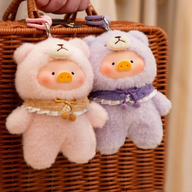 Оригинальная серия игрушечных свиней LULU Wonderful Time Enamel Gloves 2.0 ретро медвежонок консервированная свиная игрушка оптом Gift