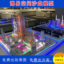 沙盘模型制作制作石油化工机械设备模型制作工厂生产流水线模型