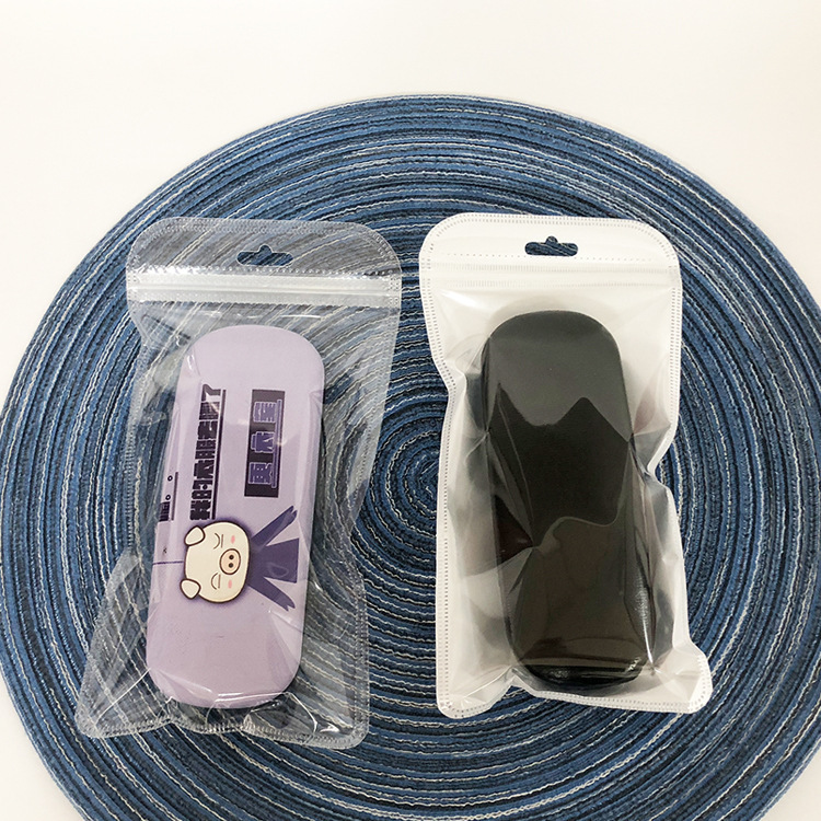 12*23 Phone Case Packaging Bag Eyelet Box Plastic Bag White Self-Sealing Pocket Thickened Anti-Fall Phone Case Bag