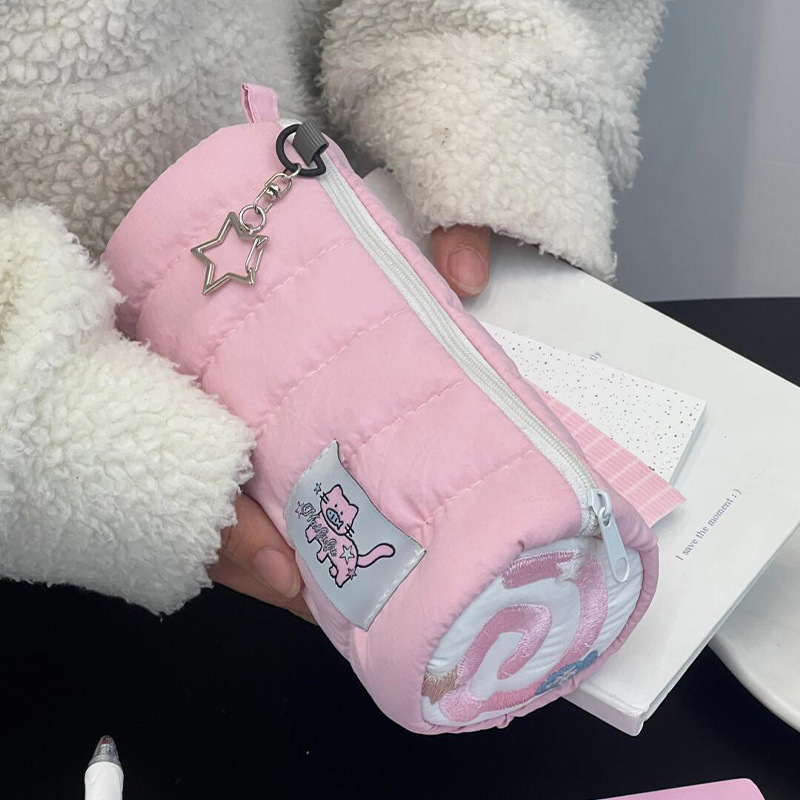 厂家批发方糖痛包笔袋高颜值少女心文具创意学生大容量粉色铅笔袋|undefined