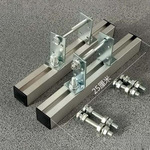 云支架阳光房电动晾衣架安装配件晾衣机固定顶座斜顶通用