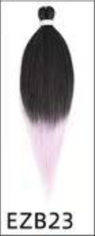 EZ color pelucas grandes trenzas pre estiradas crochet trenzas pre estiradas africanas trenzas sucias