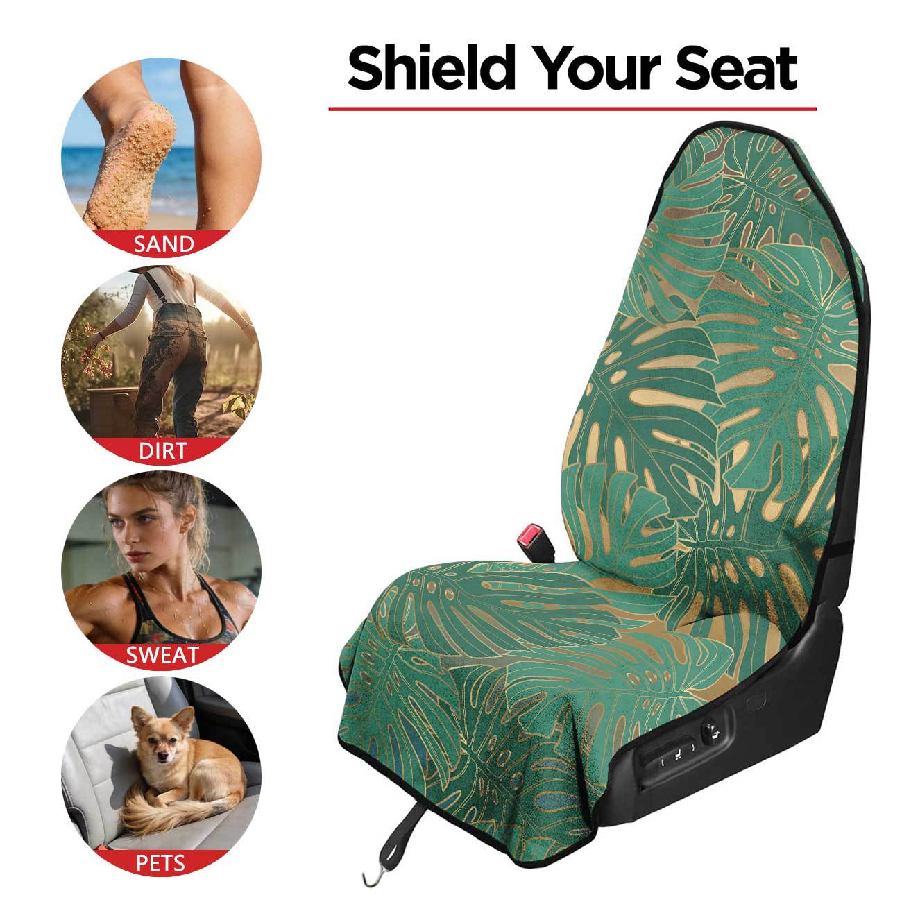 Car seat towel cover front seat protector suitable for gym and exercise, universal for all seasons, car use 132