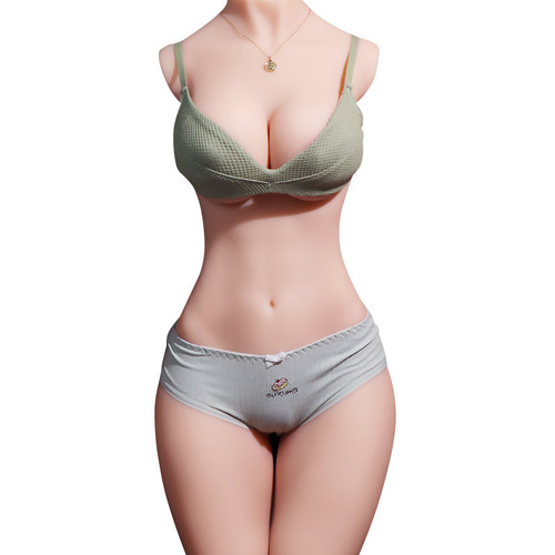 Half-length solid doll male famous device masturbation device adult sex toy airplane cup real version of the famous device reverse mold
