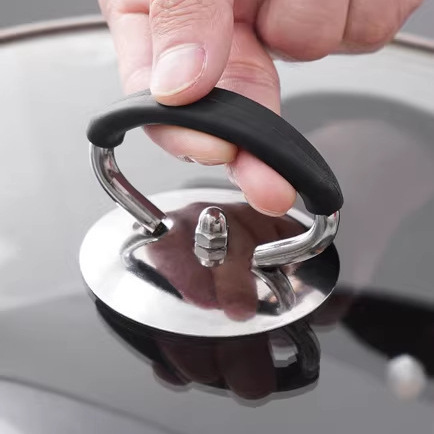 Stainless Steel Pot Lid Handle Top Cap Handle Anti-Scalding Pot Lid Universal Small Hole Pot Lid Top Cap Pot Lid Handle Stainless Steel Pot Lid Handle Top Cap Handle Anti-Scalding Pot Lid Universal Small Hole Pot Lid Top Cap Pot Lid Handle