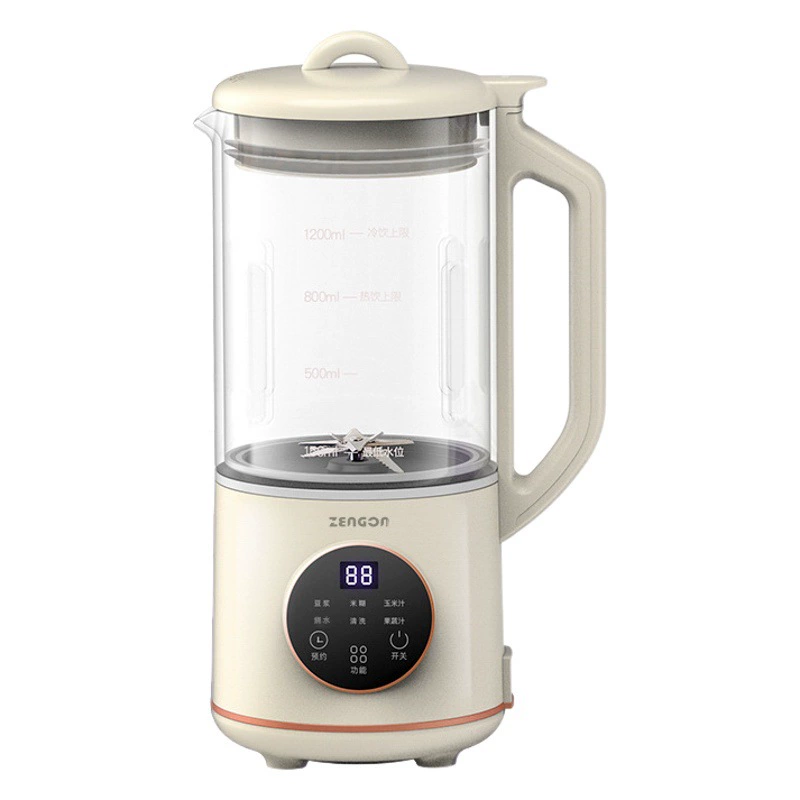 Машина для разрушения стен Zemkon, полностью автоматическая маленькая бытовая многофункциональная машина для приготовления пищевых добавок, мини-машина без фильтра для соевого молока