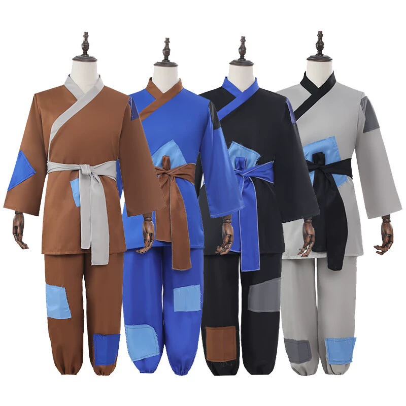 Костюмы нищих, бедных и странствующих людей эпохи Республики Китай, древних нищих и бедных людей.