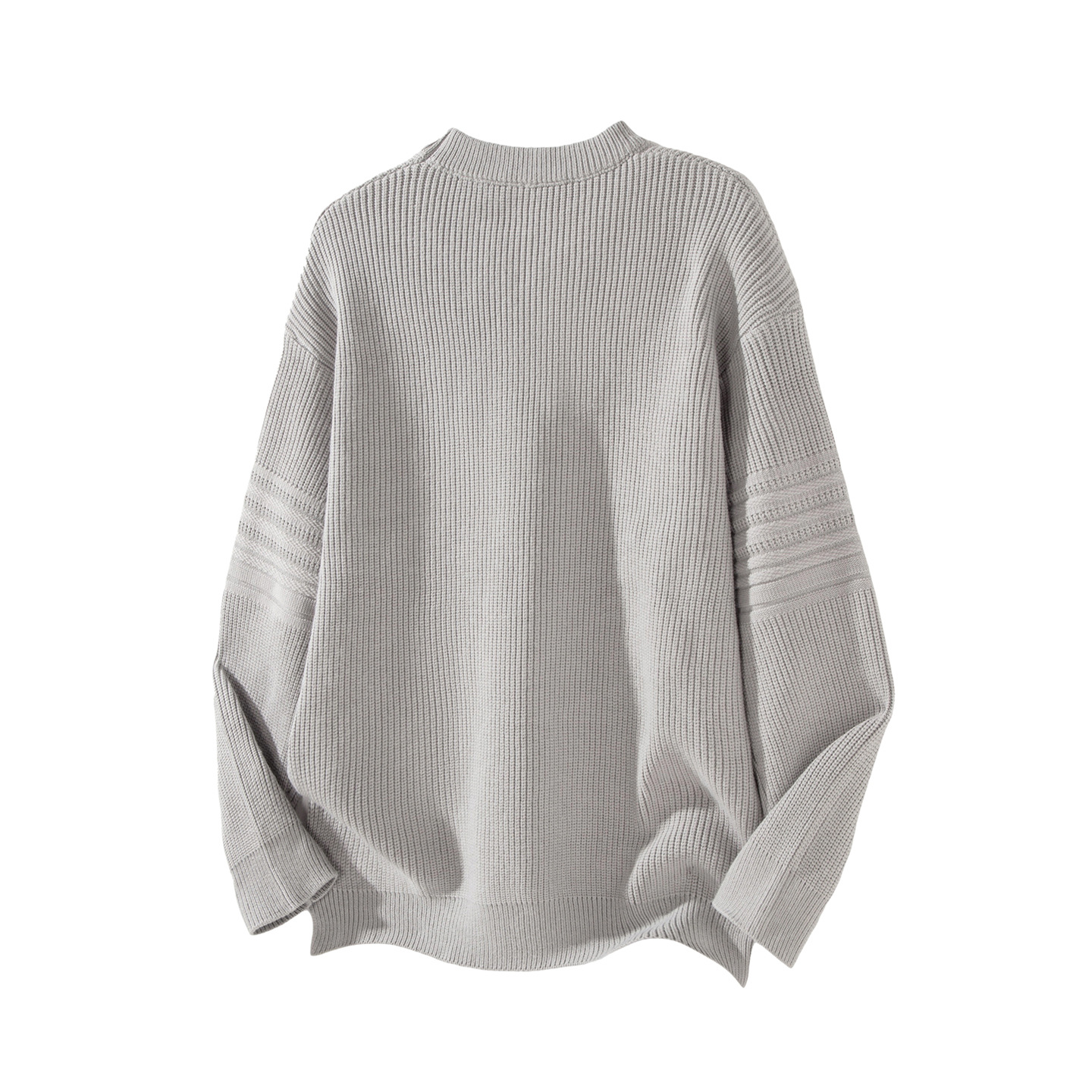 Pullover mit Rundhalsausschnitt im entspannten Stil für Männer, College-Studenten, vielseitiger, trendiger Modepullover, Preiskontrolle 119_voghion.com