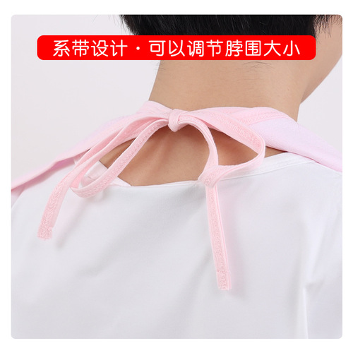 Bamboo fiber bibs are waterproof and durable for the elderly who are bedridden for eating and eating, saliva napkins are waterproof and leakage