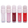 Transparent lip gloss, moisturizing lip balm, mirror effect, intense hydration