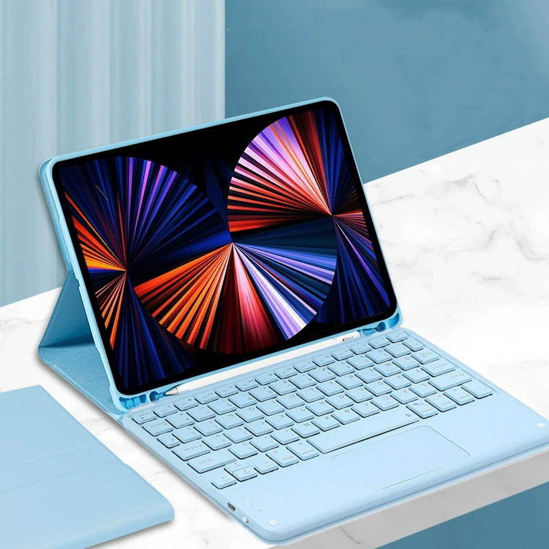 Совместимый с iPad Pro11 защитный чехол 10-го поколения Air4/Air11 чехол iPad11 Magic Touch Bluetooth клавиатура кожаный чехол