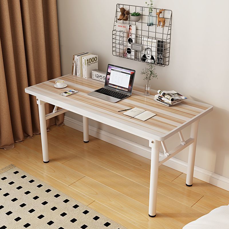 Mesa plegable mesa de computadora doméstica mesa de alquiler de casa mesa de comedor plegable mesa de estudio habitación dormitorio simple mesa pequeña