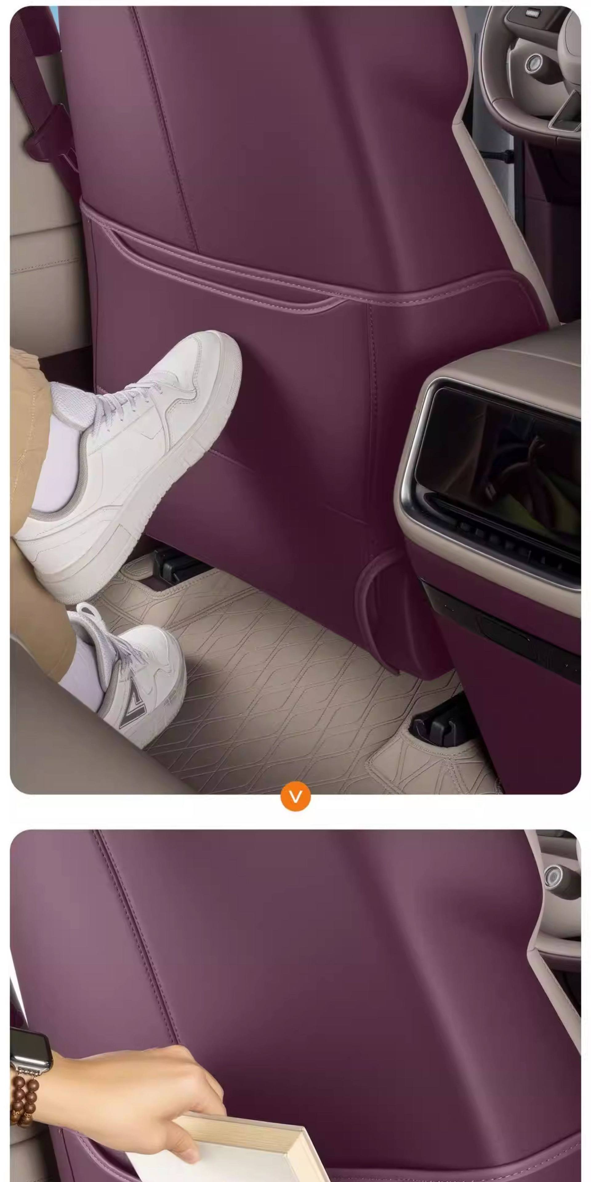 Suitable for Xiaomi YU7/SU7 anti-kick pad, rear seat anti-kick protective pad, anti-dirt and wear-resistant interior accessory modification