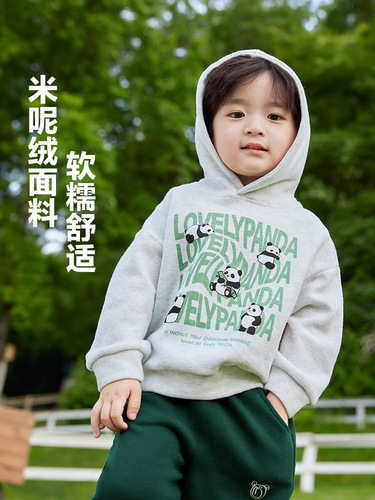 RightOu boys' hooded sweatshirt for spring and autumn—kids' clothing, toddler & baby boy's top for the fall season