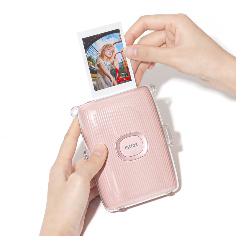 Suitable for Instax Mini Link2 Camera Crystal Case, Transparent Mini Camera Storage Protective Case