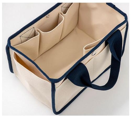 Japanese appendix magazine printed handbag canvas Snoopy finishing multi-functional bag cartoon large capacity