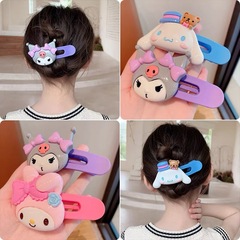 Children's cartoon hair clip, large rear hair clip, hair accessory for little girls, sweet hair clip for girls