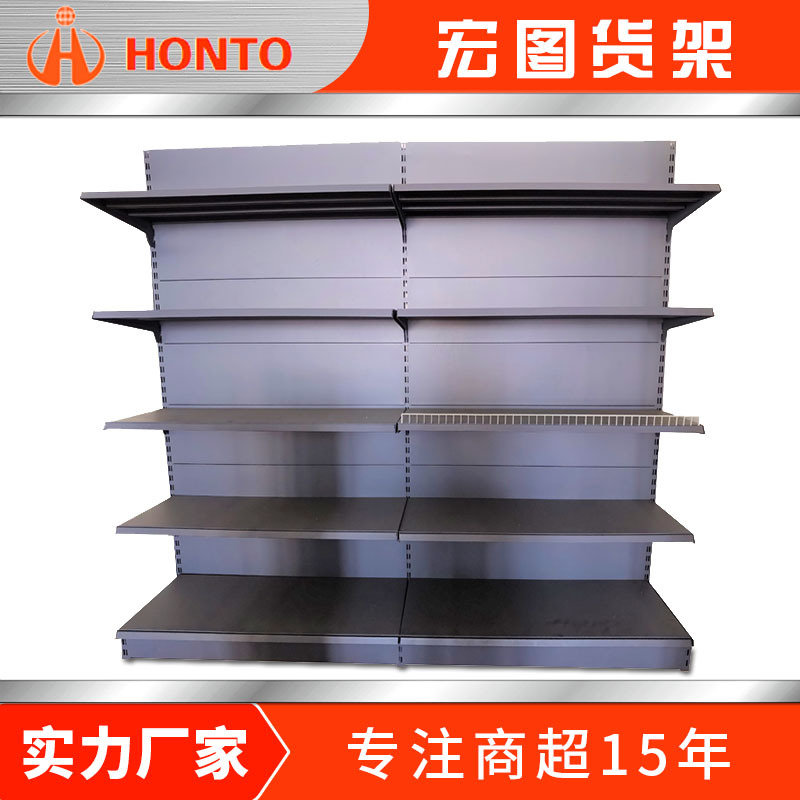 厂家直供新款展示架超市货架便利店商超零食架单面双面置物架