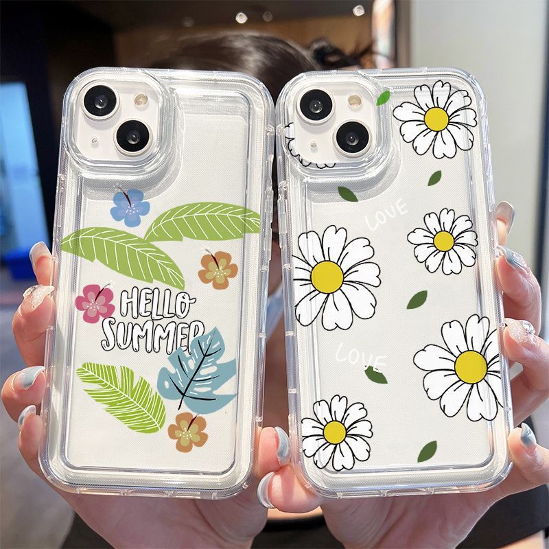 Suitable for Apple iPhone 11, iPhone 12/17, Romax protective case, 15cm transparent soft case for women.