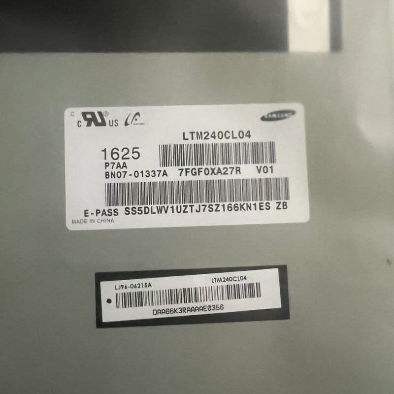 24inch Lcd Screen Ltm240Cl04 Brand New a Grade, 1920*1200 High-Resolution Display Module