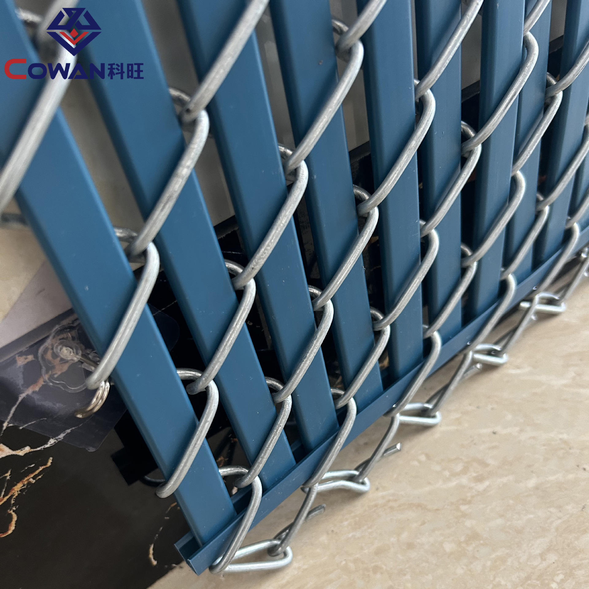 Exportación a EE. UU. Valla de cadena galvanizada, privacidad y seguridad, cerca de puerta, cerca de aislamiento de alambre de hierro, cerca de anillo de cadena de alambre de hierro