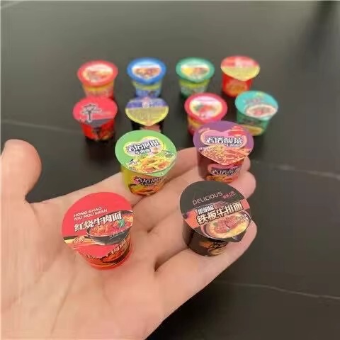 Simulated Mini Instant Noodles, Miniature Mini Things, DIY Handmade Jewelry Accessories, Ornaments, Kidsren's Gifts