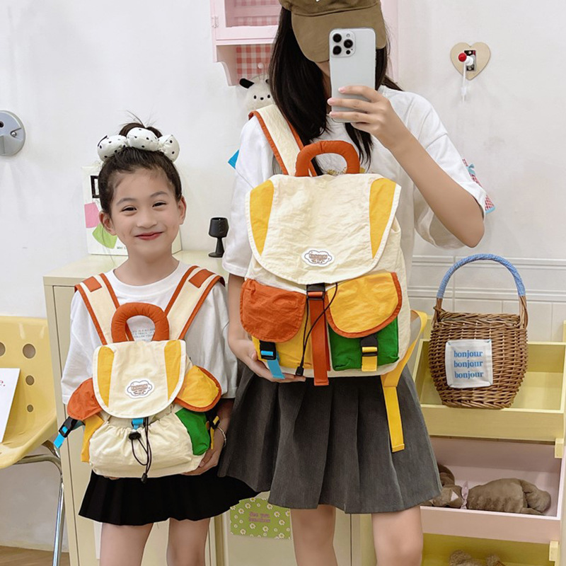 Mochila de jardín de infantes para niños, mochila de padres y niños, mochila de niños al aire libre, mochila ligera