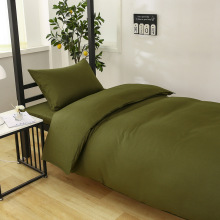 宿舍三件套上下铺六件套单位全棉被子褥子橄榄绿学校床上用品加厚