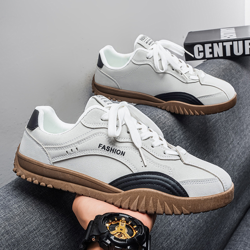 Zapatos de hombre 2026 primavera nuevo desgaste casual zapatos de moda estudiantes campus retro versátil zapatos deportivos ligeros image 3