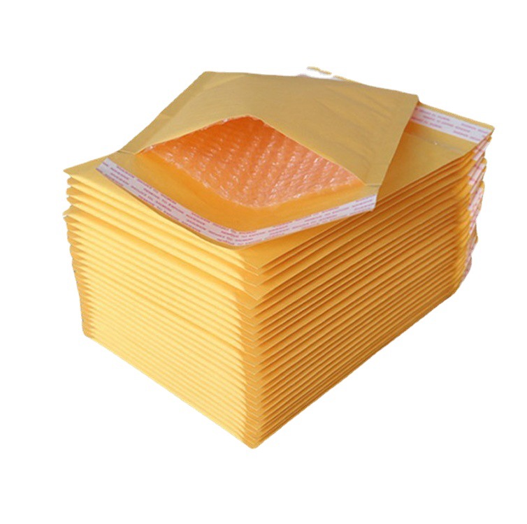 牛皮纸气泡信封袋子加厚防震防水泡泡袋自牛皮纸快递袋复合气泡袋