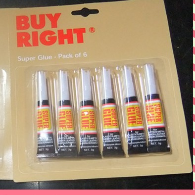 铝管6支卡502胶，瞬间强力胶,super glue ,瞬间胶