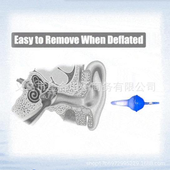 Inflatable Earplugs 跨境新品Innovative Inflatable Earplugs世界第一个流体充气耳塞-阿里巴巴