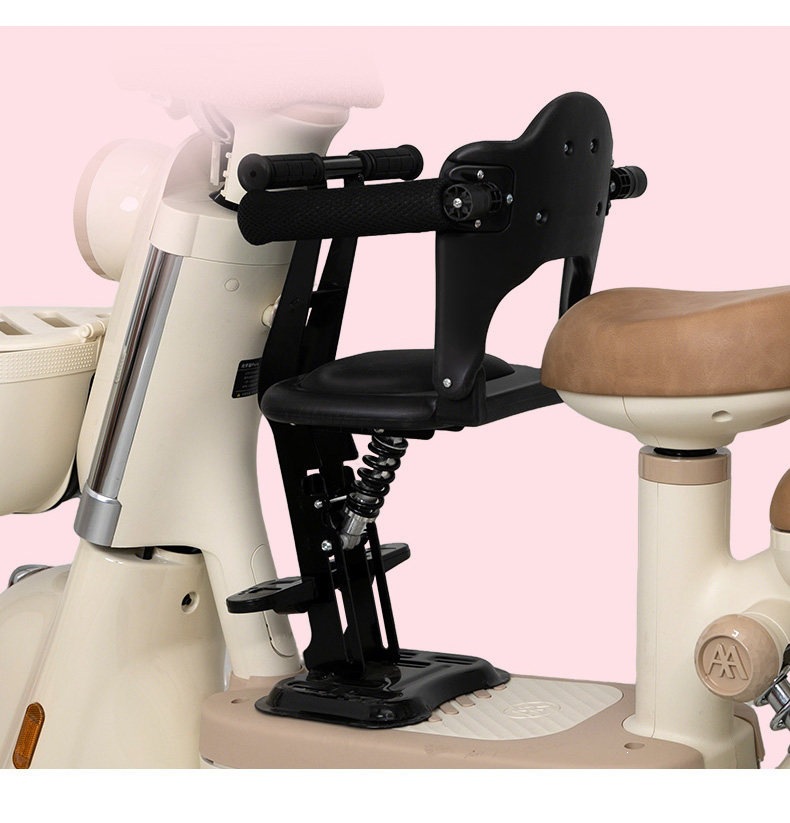 Suitable for electric vehicle child seats, front-mounted foldable electric scooter baby seats, motorcycle child and infant seats