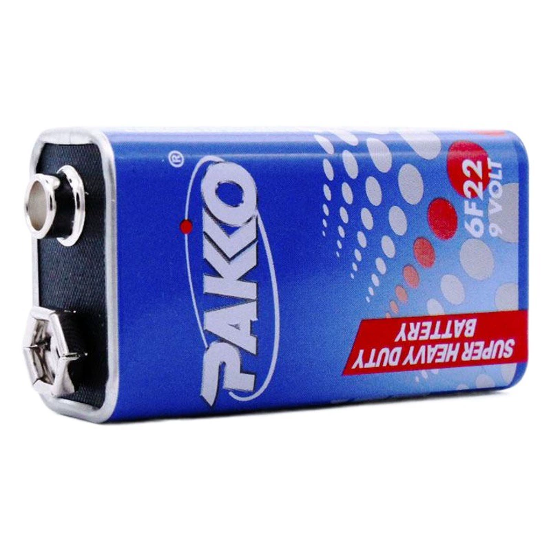 Аккумулятор 9 В CE сертифицированный завод прямой продажи высокой мощности блок батареи 6F22 мультиметр Дымовая сигнализация