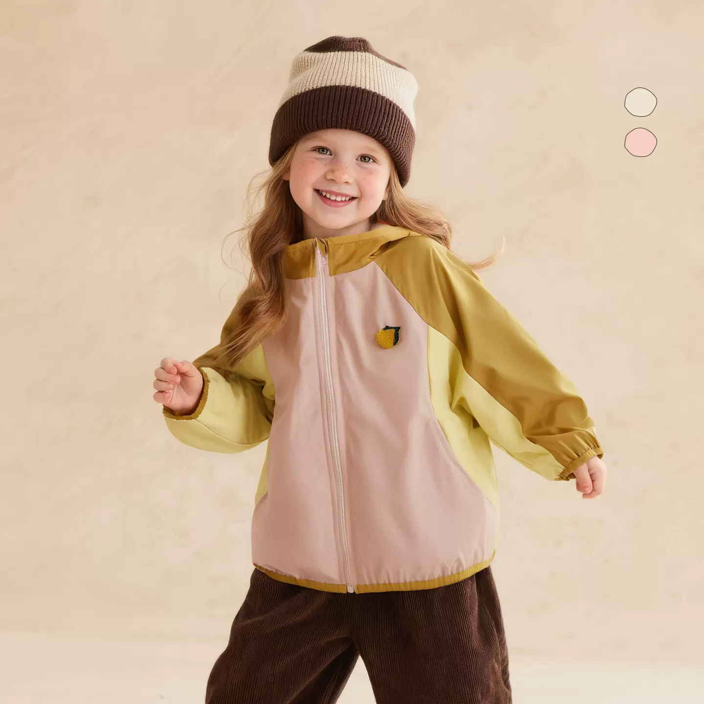 【三防】童贝童装2025年秋季新款男女童休闲连帽外套撞色韩版上衣