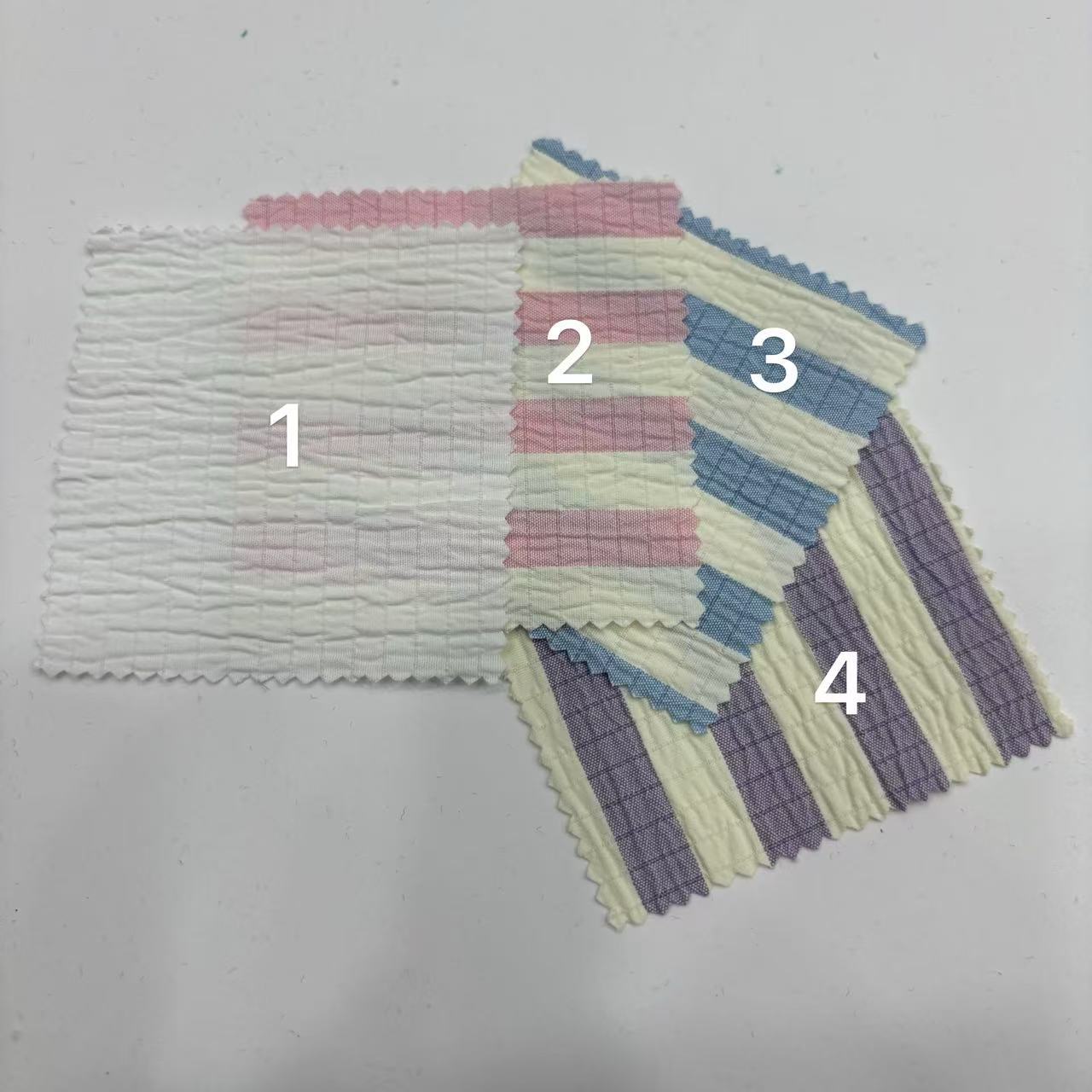 春夏泡泡皱条童装睡衣连衣裙吊带衫头饰蝴蝶结衬衫包包鞋材家居服