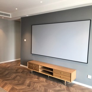 Picture Frame Projector Screen 60-200inch Wall-Mounted Household Aluminum Alloy Narrow Frame Picture Frame Screen