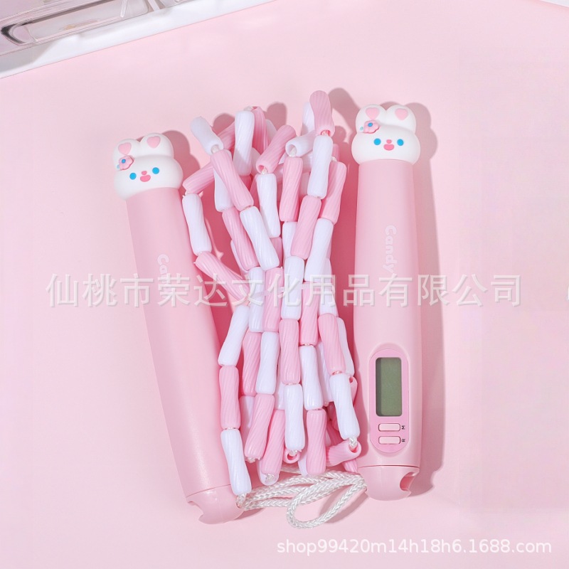 사탕 공 전자 계산 대나무 줄넘기