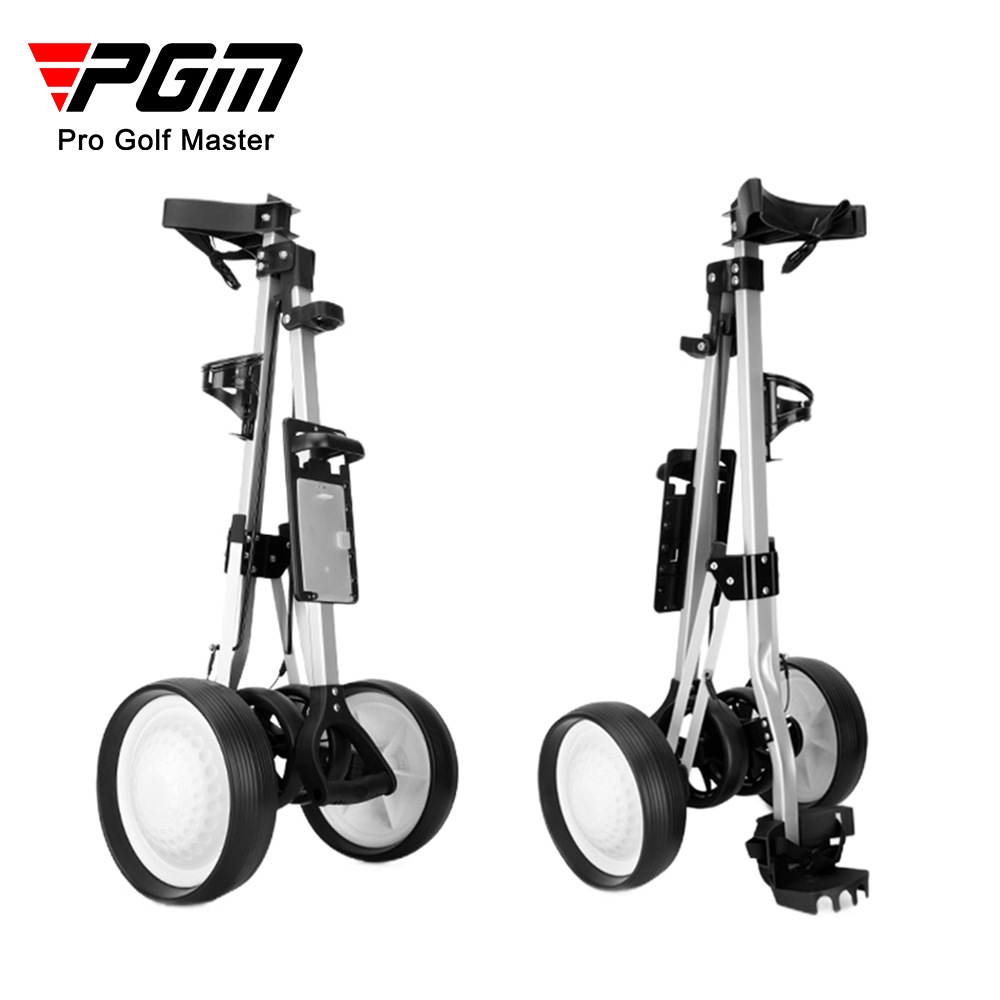 PGM suministro directo de fábrica Golf carrito de golf de tres ruedas carrito de golf de cuatro ruedas plegable suministros del campo de golf
