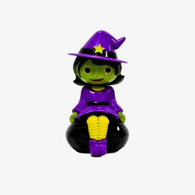 Car ornaments — Halloween skull witch ghost car - toilet-witch