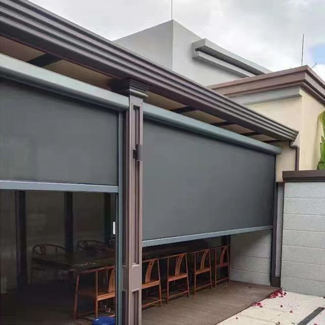 Motorized Windproof Roller Shutter 5