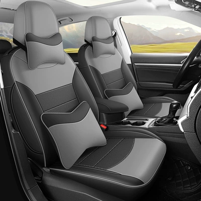 special seat cover all-inclusive breathable: Modelə uyğun (Original) oturacaq örtükləri - black-to-gray-vocular-polo-special-deluxe-version-volkswagen-polo