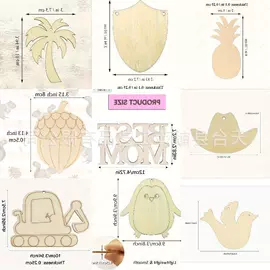 木质工艺品;钮扣;其他装饰摆件