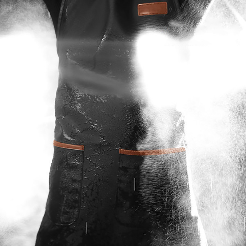 Suministro directo transfronterizo delantal impermeable fuente fabricante correa ajustable anti-fouling cintura lavado de coches ropa de trabajo delantal de cocina