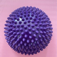 Pvcドリアンボールヨガハンドボール子供の感覚システムトレーニング半円ボールマッサージパッドバランストレーニングボール触覚ボール